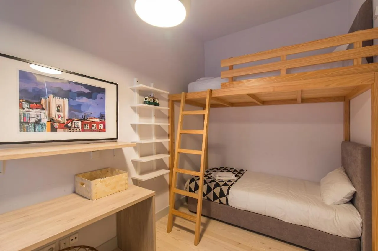 Lovelystay - 3 Bedroom Downtown Wonderwall Lisbon 0*,  Portugal